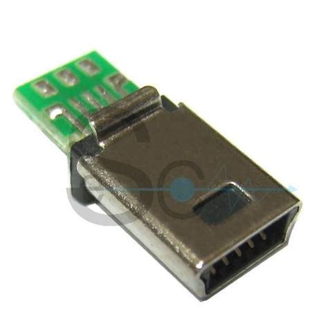Mini USB 10 Pin Male With PCB Type Connector | SECONN INTERNATIONAL ...