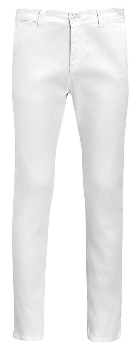 Pantalon Toile Twill Stretch Pour Homme