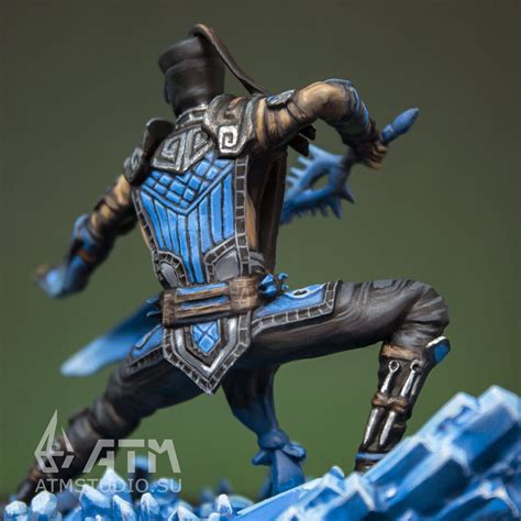Саб-Зиро / Sub-Zero коллекционная фигурка Mortal Kombat - ATM
