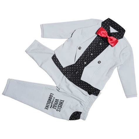 Hosiery Kids White And Black Coat Pant Set Age Group 4 6 Years At