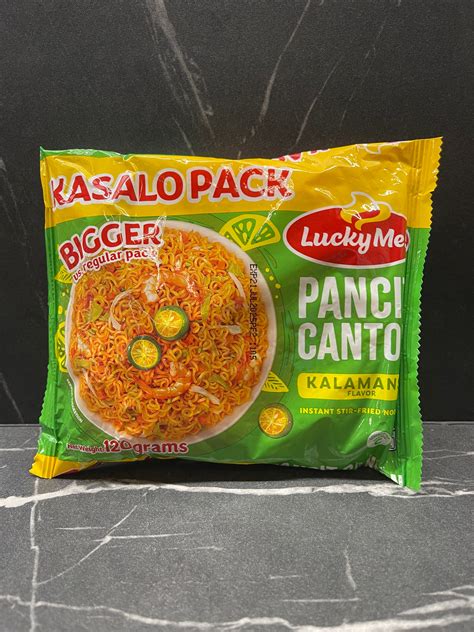 Lucky Me Pancit Canton Kalamansi Kasalo Pack 120g Vh Asian Mart