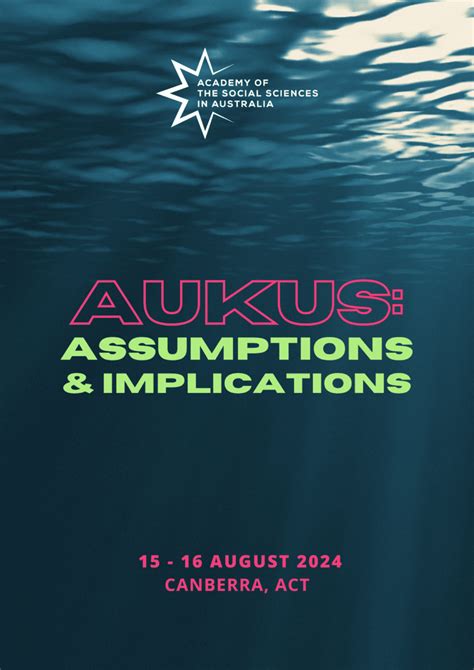 Aukus Symposium Academy Of The Social Sciences In Australia