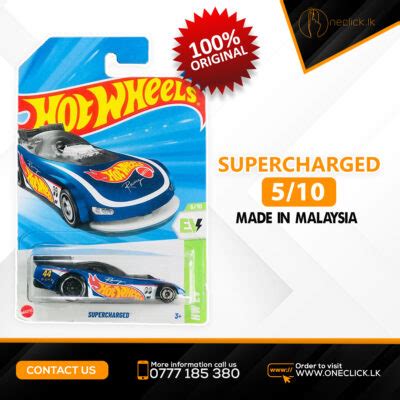 Hot Wheels 1 64 Car HW EV Supercharged OneClick