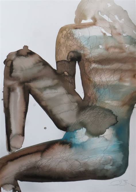 Nude V Painting By Sabina Sinko Saatchi Art