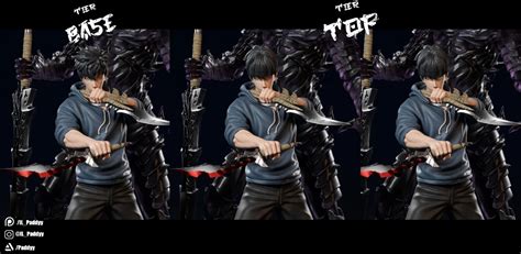 Sung Jin Woo And Igris Solo Leveling 3d Stl Outros Dfg