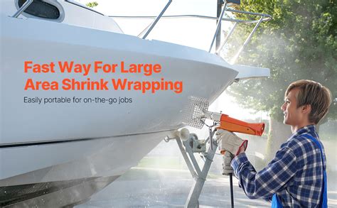 Propane Heat Gun Up To BTU Hot Air Gun With Regulator Carry Case VEVOR US