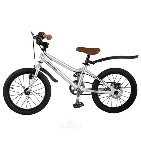 Двухколесный велосипед Maxiscoo Stellar 16" серебряный купить в ...