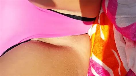 Gf Opens Legs Shows Pussy Lines At Pool Bikini Slip Amateur Amateur Porn Xhamster