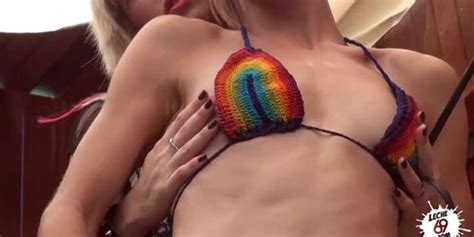 LECHE69 Hot Spanish Lesbians In The Pool Julia Roca Tnaflix
