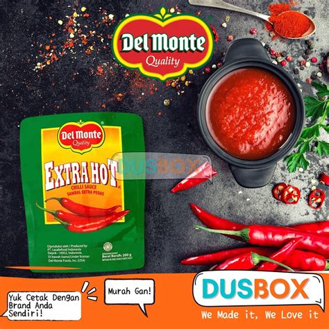 Jual Saus Sambal Delmonte Saus Sambal Extra Pedas Delmonte Saus Extra Hot Chilli Pouch