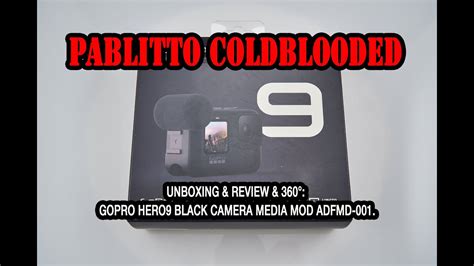 Unboxing & Review & 360°: GoPro HERO9 Black Camera Media Mod ADFMD-001 ...