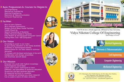 Welcome To Vidya Niketan College Of Engineering