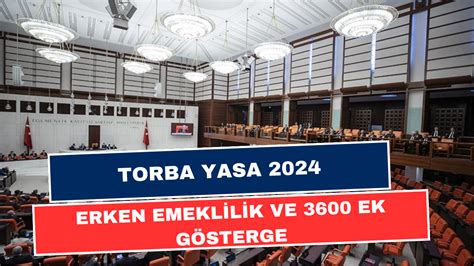 Torba Yasa 2024 3600 Ek Gösterge 7200 Prim Meclis te Torba Yasa nın