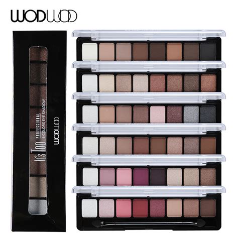 Wodwod Earth Colors Eye Shadow Smooth Makeup Palette Nude Smoky