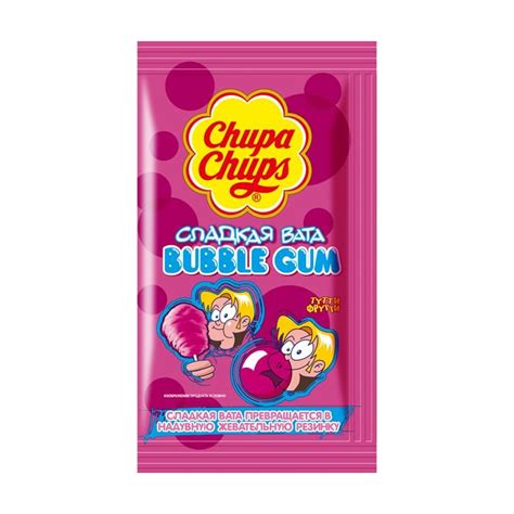 Сладкая вата "Bubble Gum", Chupa Chups, 11 г - купить в интернет ...