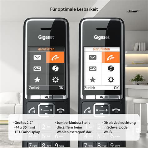 Gigaset COMFORT 550A IP flex für Festnetz und IP Telefonie kaufen