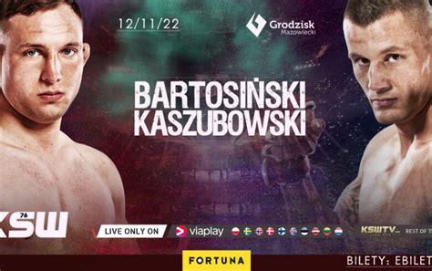 Adrian Bartosi Ski Pozna Rywala Na Gal Ksw Mma Pl