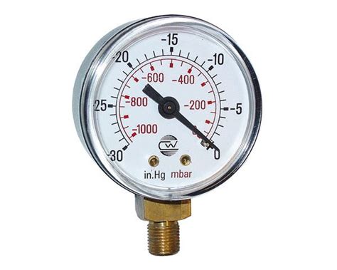 Vacuum Gauge 0 1000 Mbar Regin Products Ltd