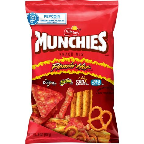 Munchies Flamin Hot Flavored Snack Mix Smartlabel