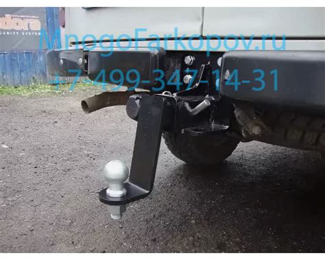 Фаркоп (прицепное) ДЗК для УАЗ 452 БУХАНКА RA642 – купить по отличной ...