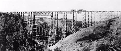 Vintage: Railroad Bridges With Timber Trestles | MONOVISIONS