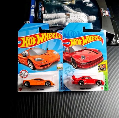 Hot Wheels Porsche Gt Mclaren F Hotwheels Factory Fresh Exotics Hobbies Toys Toys