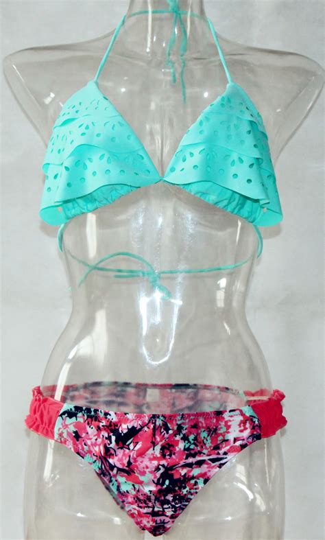 Купить Женское бикини Floral Bikini Set push up padded bikini в интернет магазине с бесплатной