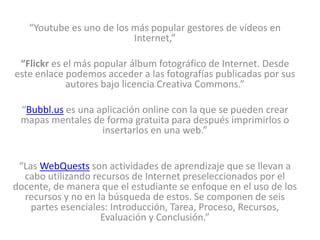 Concepto De La Web Elvia Bautista Jimenez Ppt