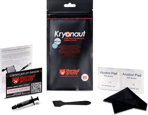 Thermal Grizzly Kryonaut Thermal Paste CPU High Performance Thermal ...