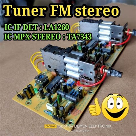 Jual TUNER FM STEREO limited edition | Shopee Indonesia