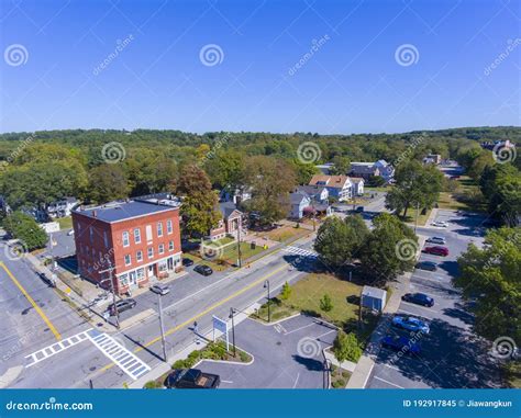Ashland Town Center Aerial View Ma Usa Stock Image Image Of England