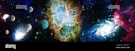 Mystical Beautiful Space Unforgettable Diverse Space Background