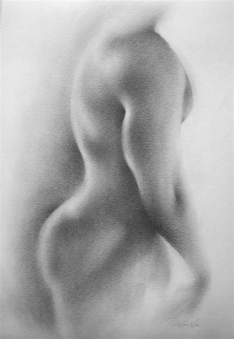 Nude Drawing Naked Man Men Body Nude Male Rysunek Akt Męski Etsy