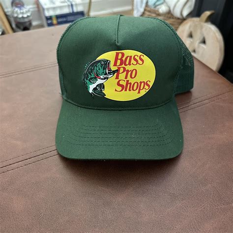 Bass Pro Trucker Hat Forest Green Depop