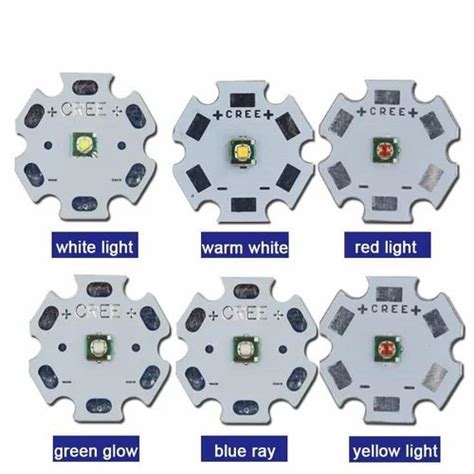 Cree W Xpe Smd Led Chip With Mm Pcb White At Rs Smt