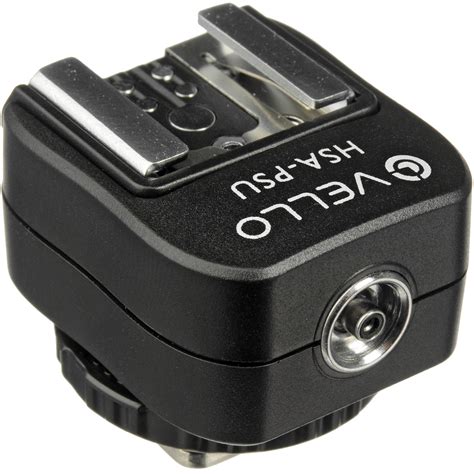 Vello Universal Hot Shoe Adapter Pc Connection Top Hsa Psu