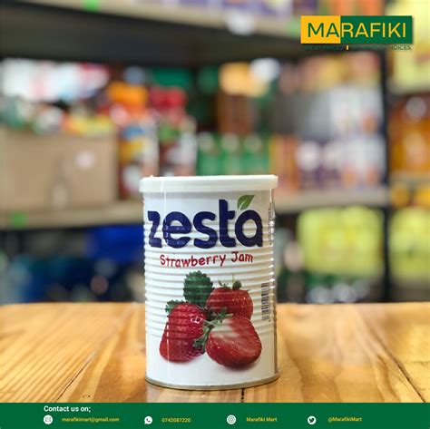 Zesta Strawberry Jam 500g Marafiki Mart