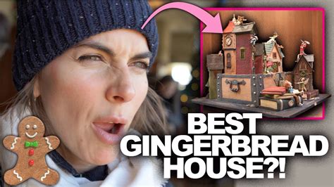 The Best Gingerbread Houses In The World Christmas Day Vlogmas 2022