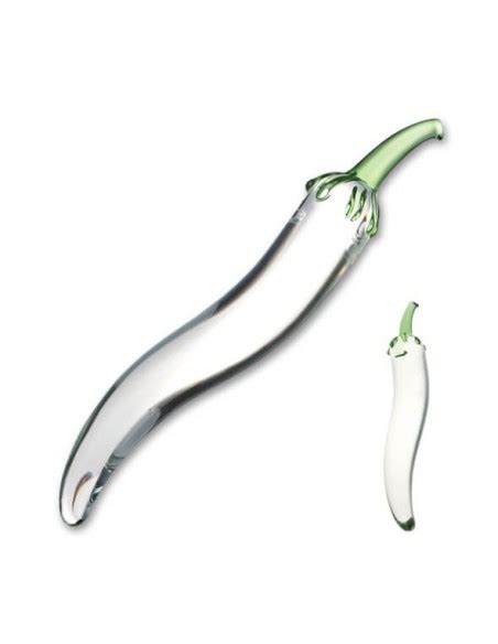 Glas Naturals Chili Pepper Glass Dildo