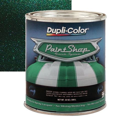 Dupli Color Paint Shop Finishing System Dark Emerald Green Metallic