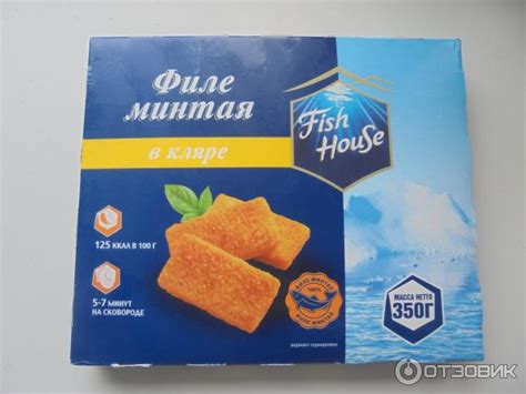 Отзыв о Филе минтая в кляре Fish House | средне, на раз