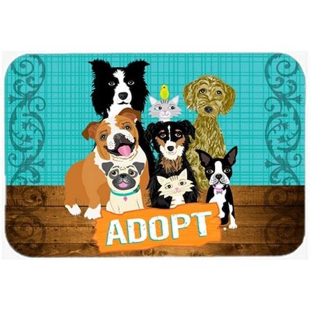 Carolines Treasures Adopt Pets Adoption Mouse Pad Hot Pad Or Trivet VHA MP Zoro