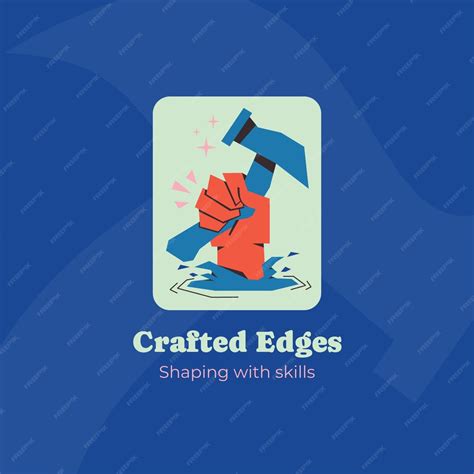 Шаблон логотипа плотника | Бесплатно векторы