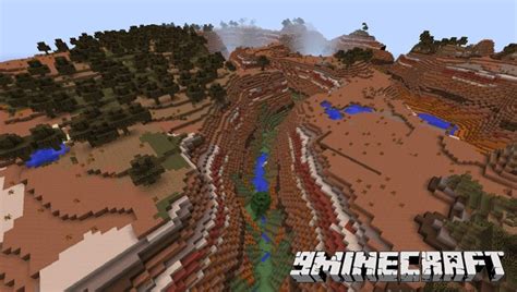 Mesa Plateau Ravine Seed Minecraft