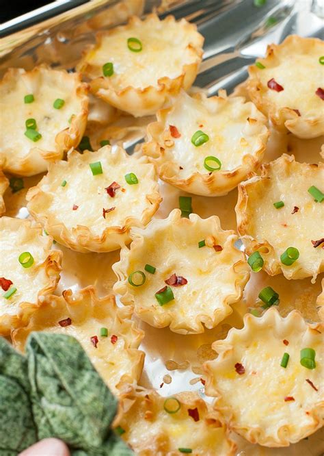 Mini Phyllo Quiche Cups Recipe Peas And Crayons