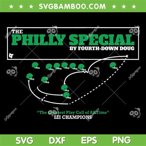 The Philly Special Svg Png