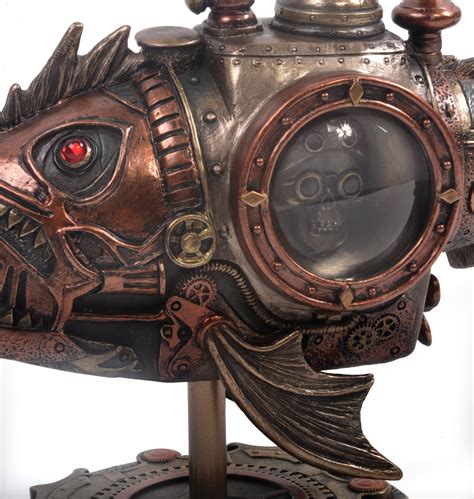 Sub Piranha Steampunk Sculpture 22.5cm | eBay