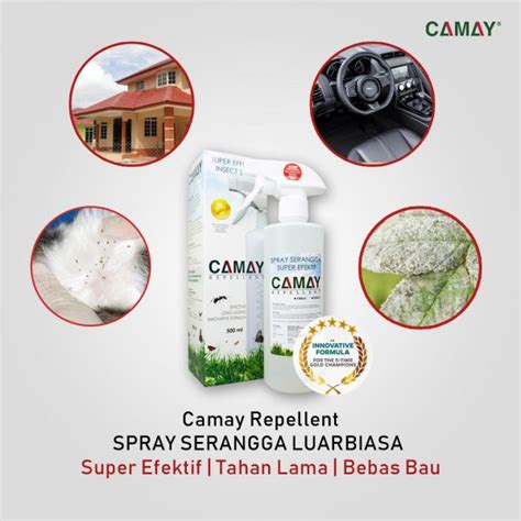 Spray Kutu Kepala Ubat Kutu Rambut 200ml Camay Repellent Pgmall