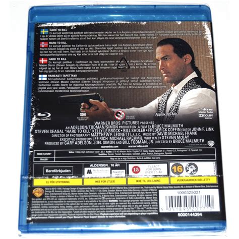 Blu ray Difícil de Matar Steven Seagal