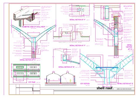 02 Shell Roof-Model | Roof | Steel